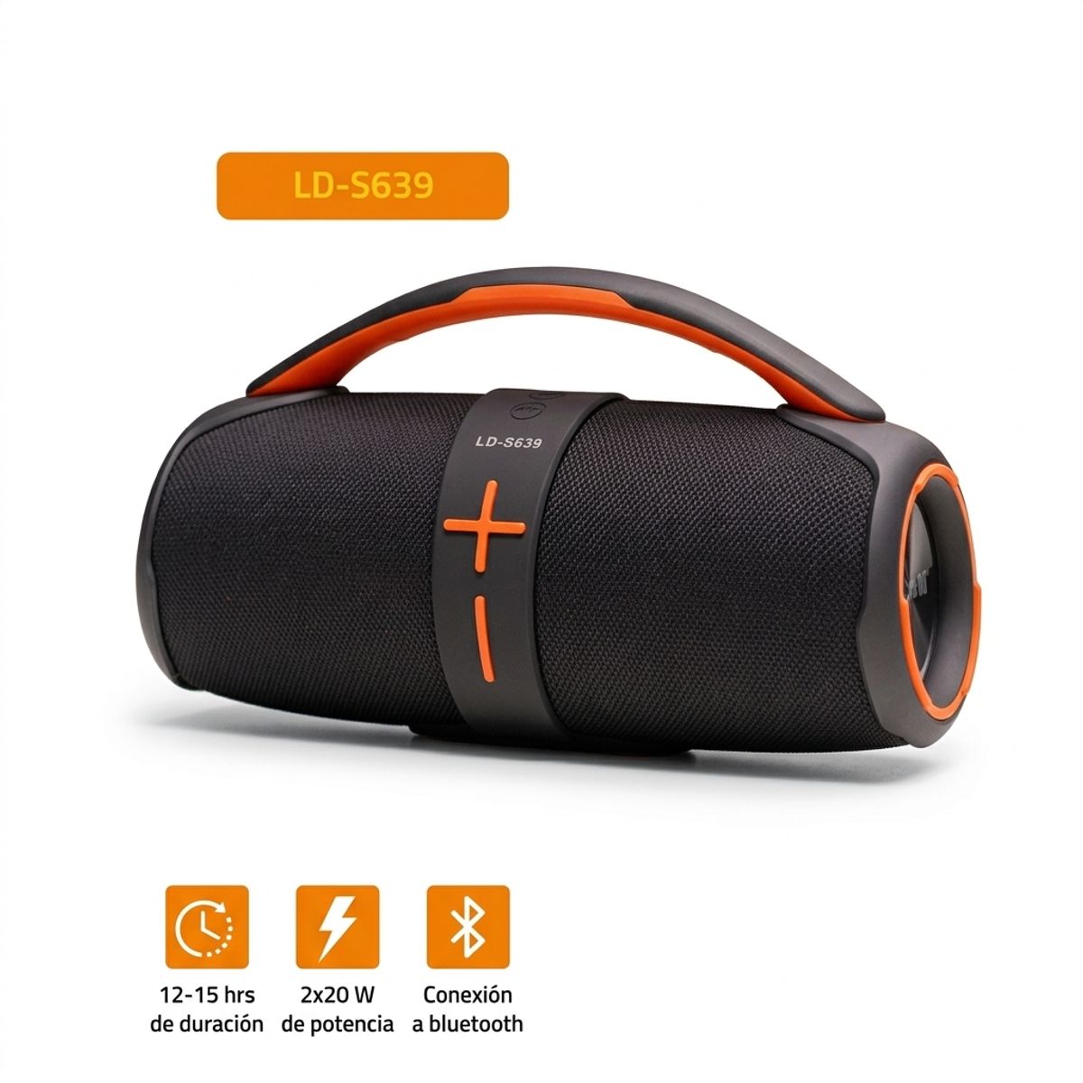 LIDIMI - Parlante Portátil Bluetooth Lidimi 40 Watts LD-S639 XBASS