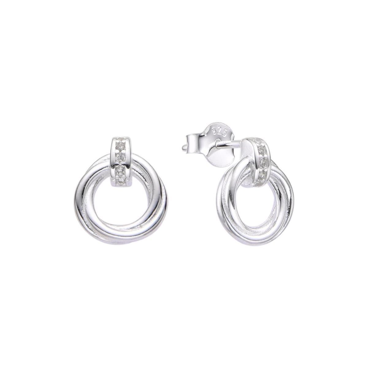 SANTORAL - Aretes Entorchados - Plata