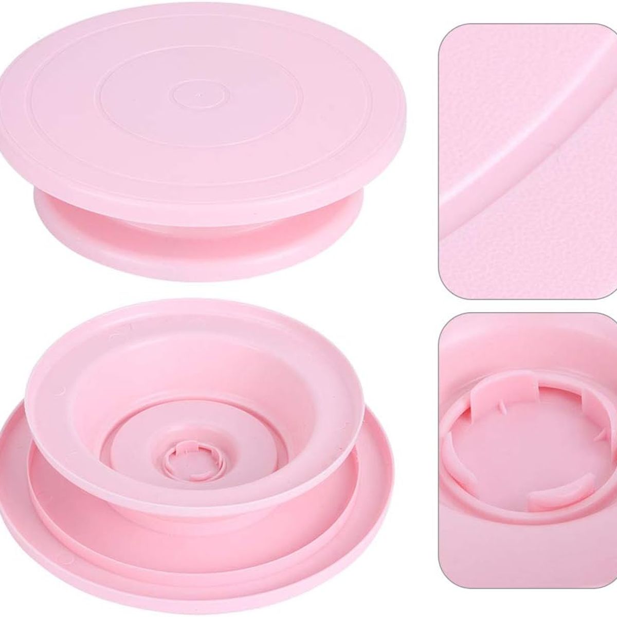 GENERICO - PORTA TORTA BASE GIRATORIA PARA TORTAS Y REPOSTERÍA PROFESIONAL