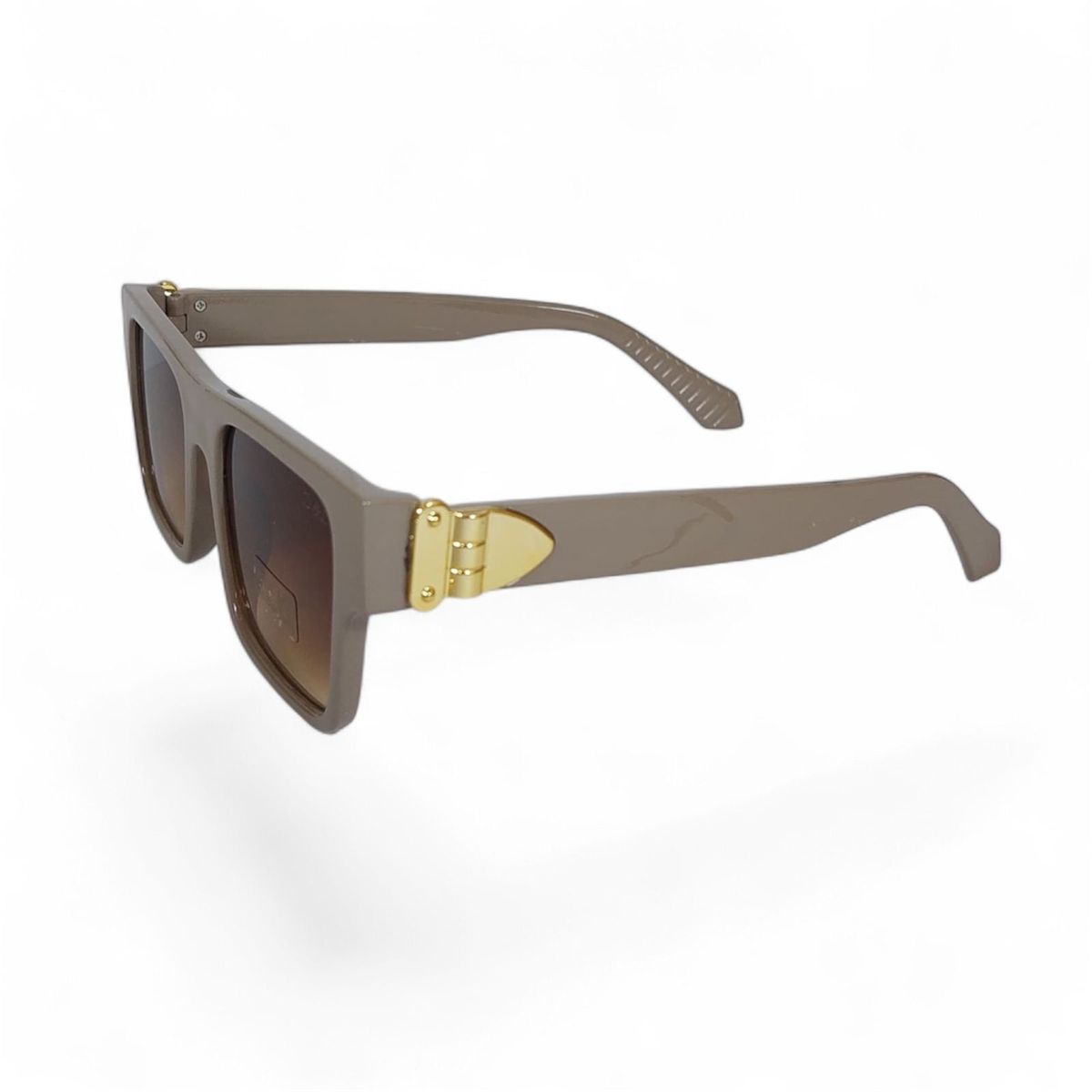 GENERICO - Lentes de Sol Para Mujer con Detalle Dorado UV400+Funda