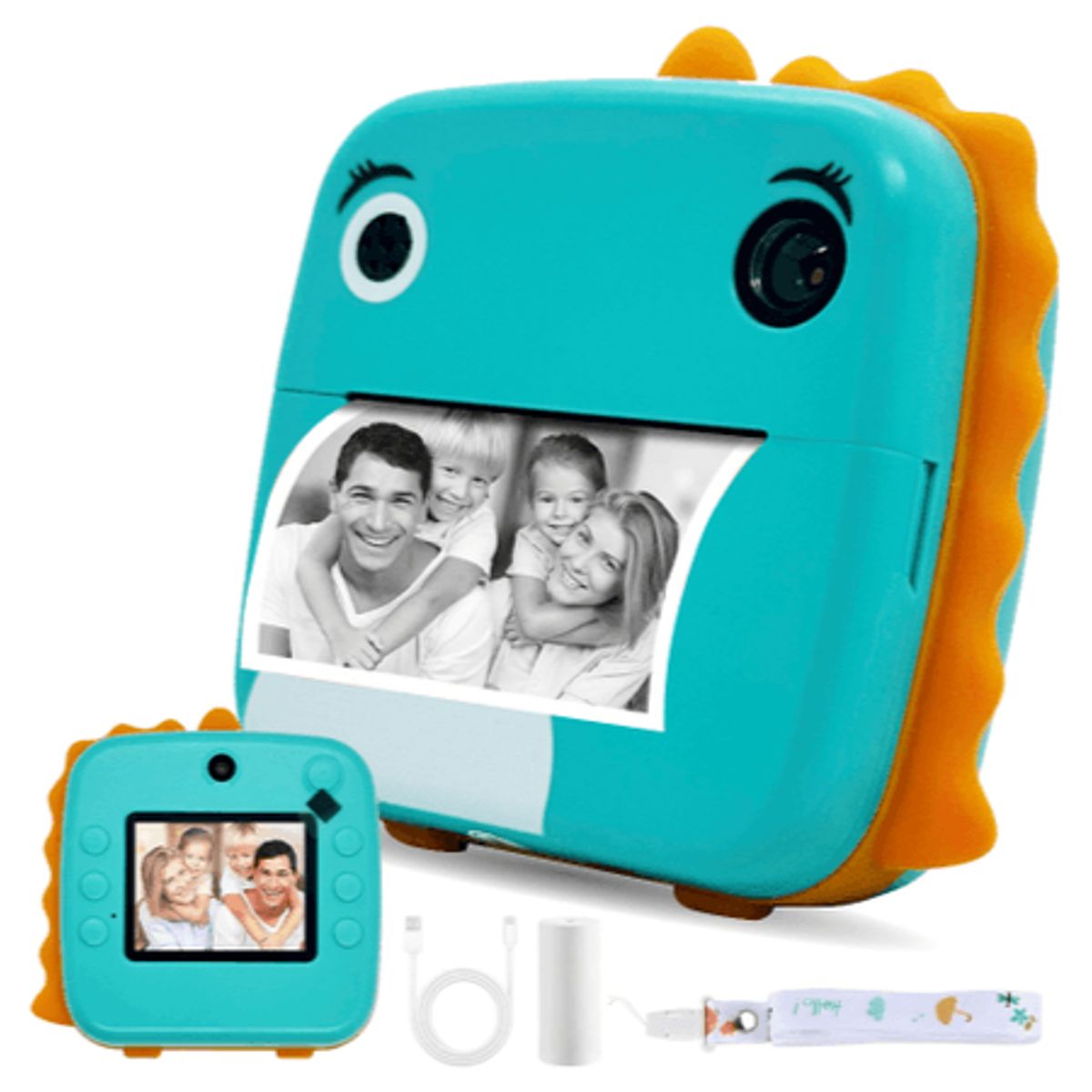 GENERICO - Cámara de impresión instantánea - para niños cámara de impresión instantanea