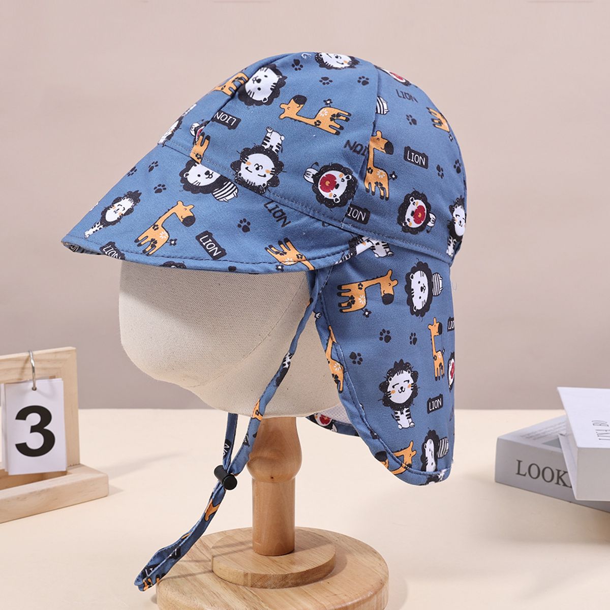 KAST PE - Legionario con Diseño Balu - Gorra Cubrenuca para Niño