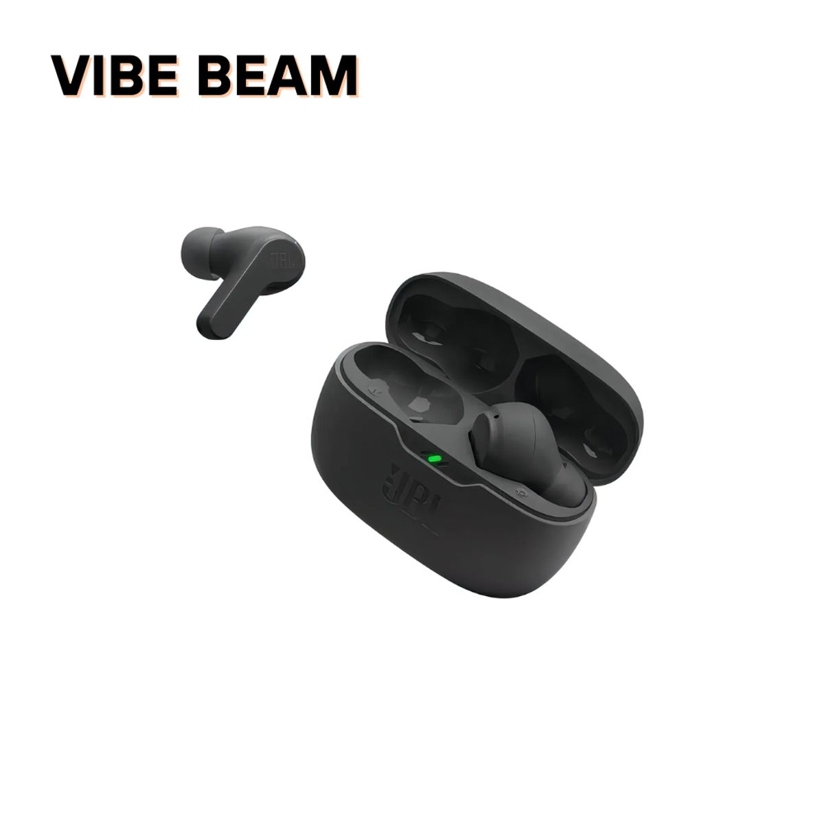 JBL - Audífono JBL Vibe Beam TWS Premium Bluetooth 5.0 - Negro