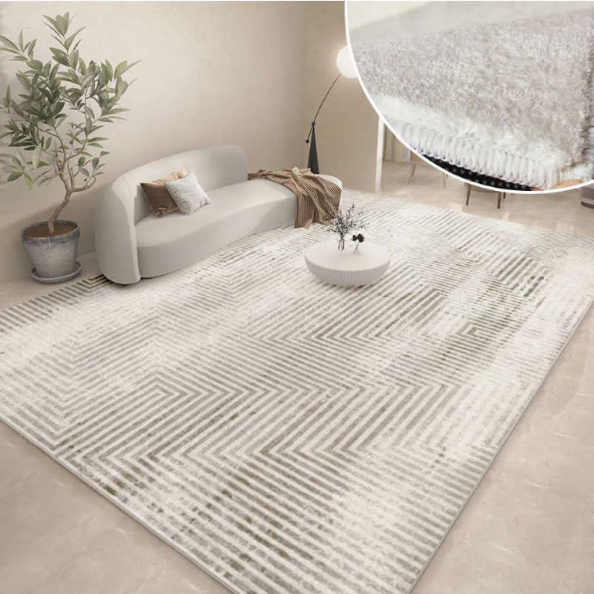 GENERICO - ALFOMBRA SEDA SINTETICA 300x200cm GS-101