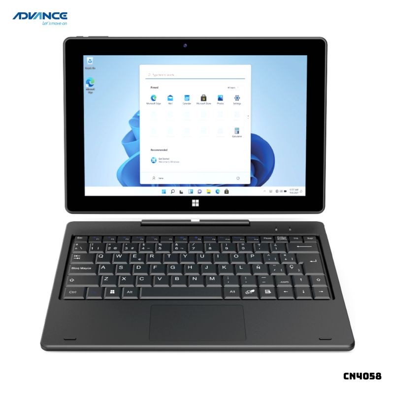 ADVANCE - LAPTOP 2 EN 1 ADVANCE CN4058 10.1 UHD GRAPHICS INTEL CELERON N4020 8GB RAM 128GB