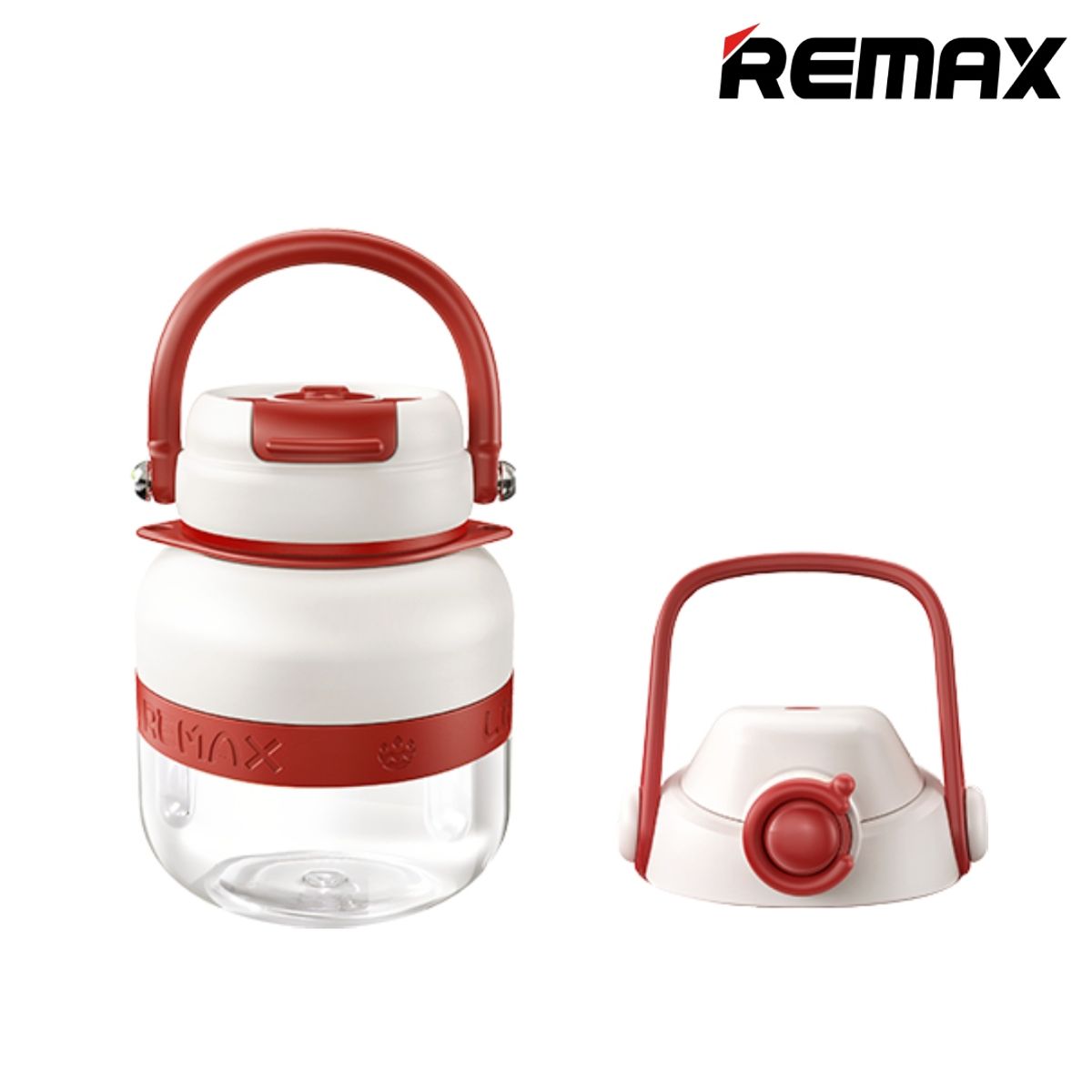 REMAX - Licuadora Portátil 2 en 1 Doble Tapa Para Licuar y Beber Directamente Remax RL-DD01