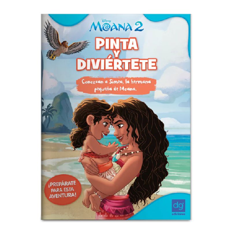 GENERICO - Libro para Colorear Moana