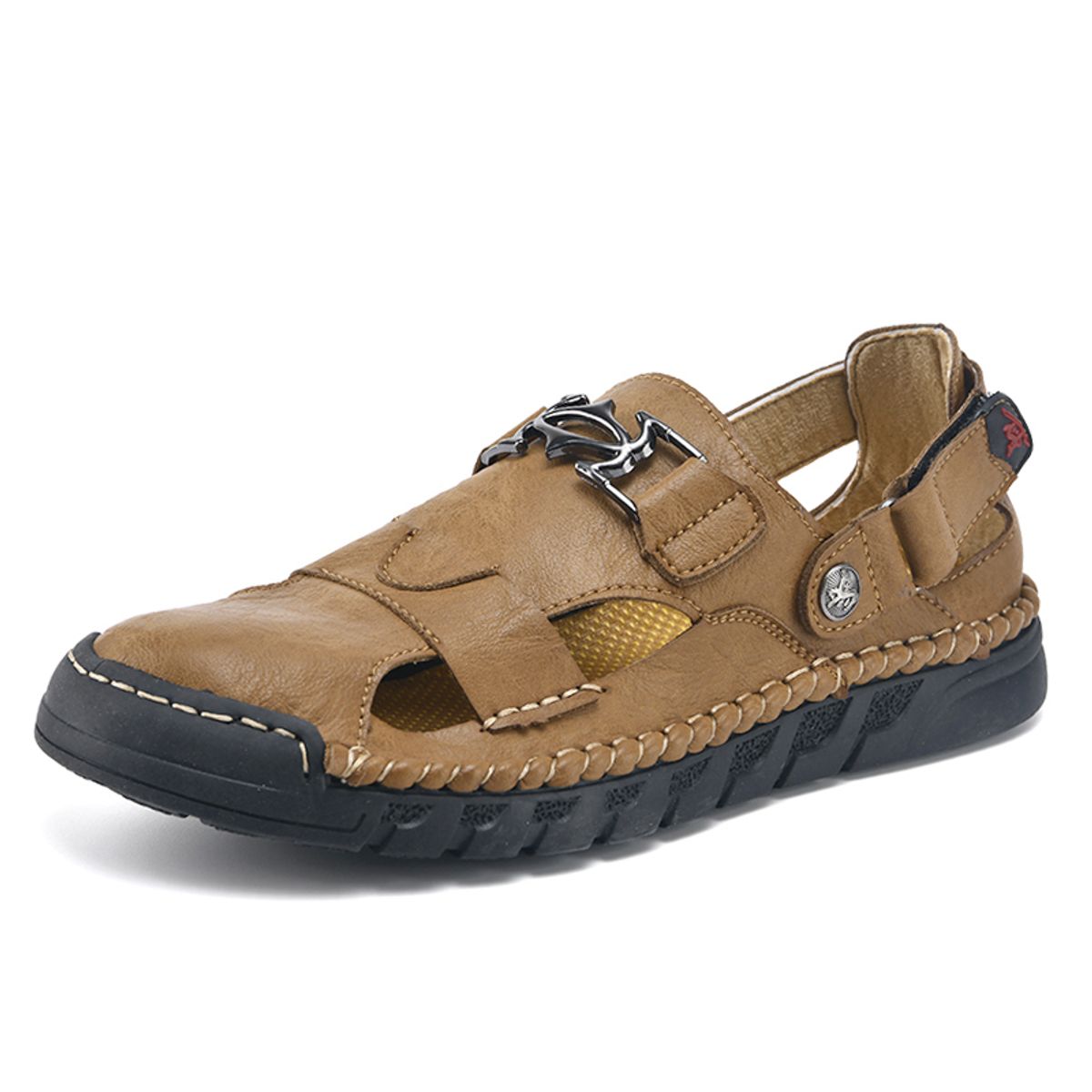 SHANDIAN - Sandalias Hombre Negro