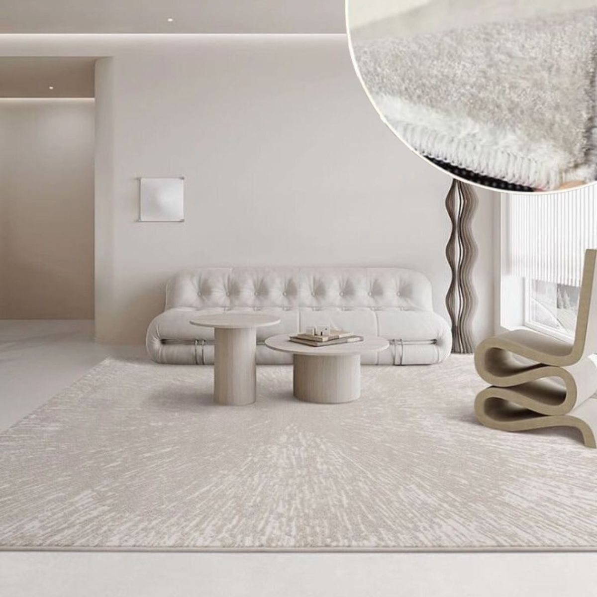 GENERICO - ALFOMBRA SEDA SINTETICA 300x200cm GS-126