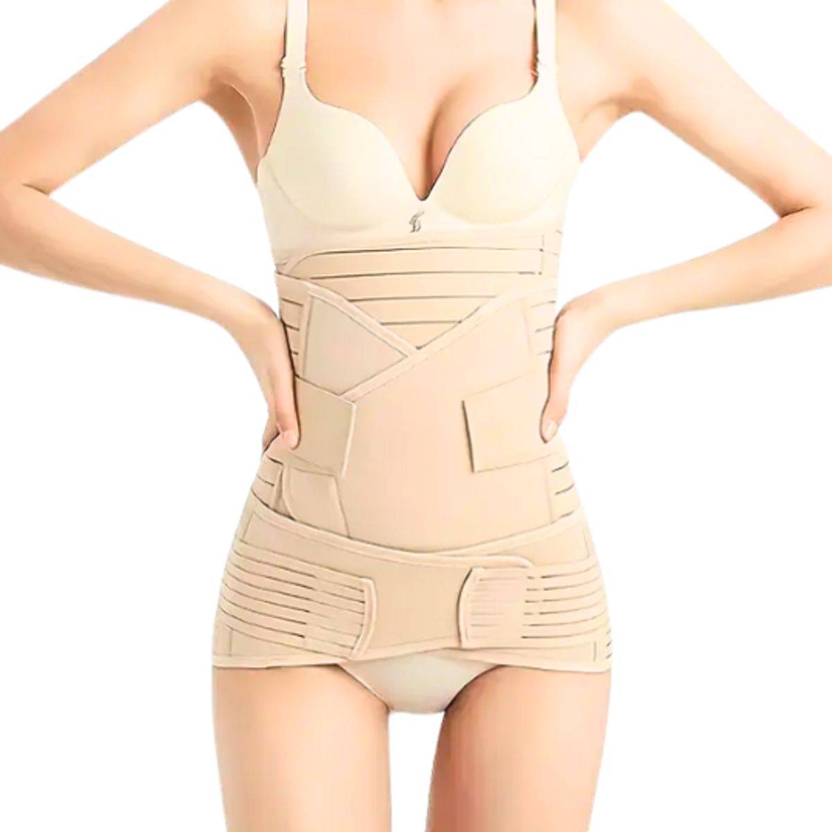 GENERICO - Faja Postparto de Recuperación 3 en 1 Talla M