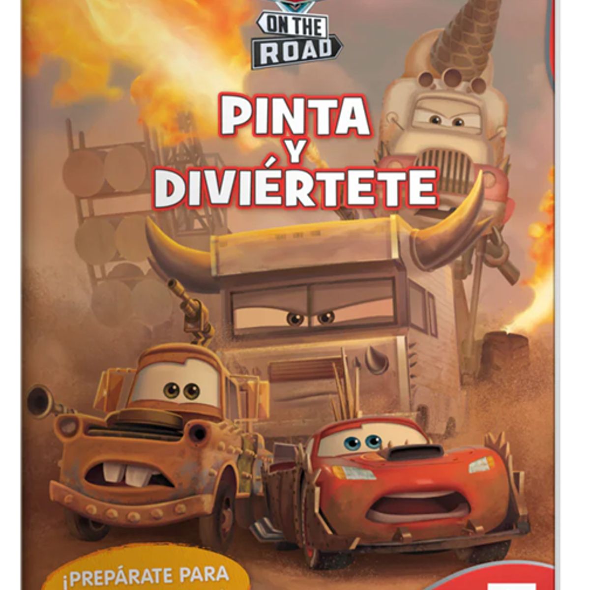 GENERICO - Libro para Colorear Cars