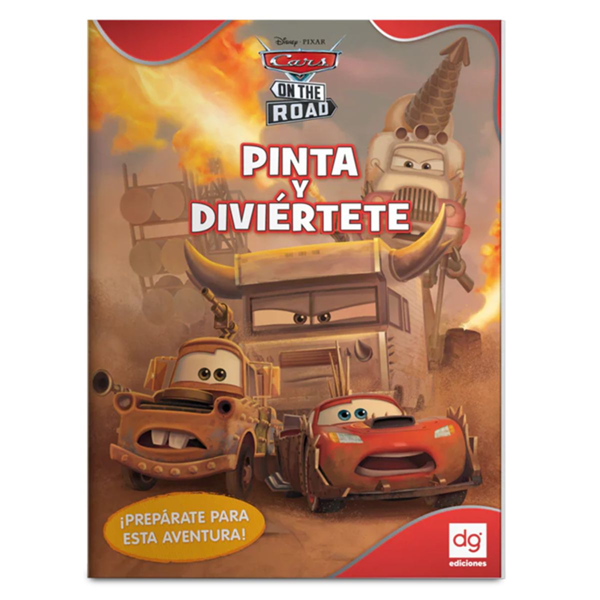 GENERICO - Libro para Colorear Cars