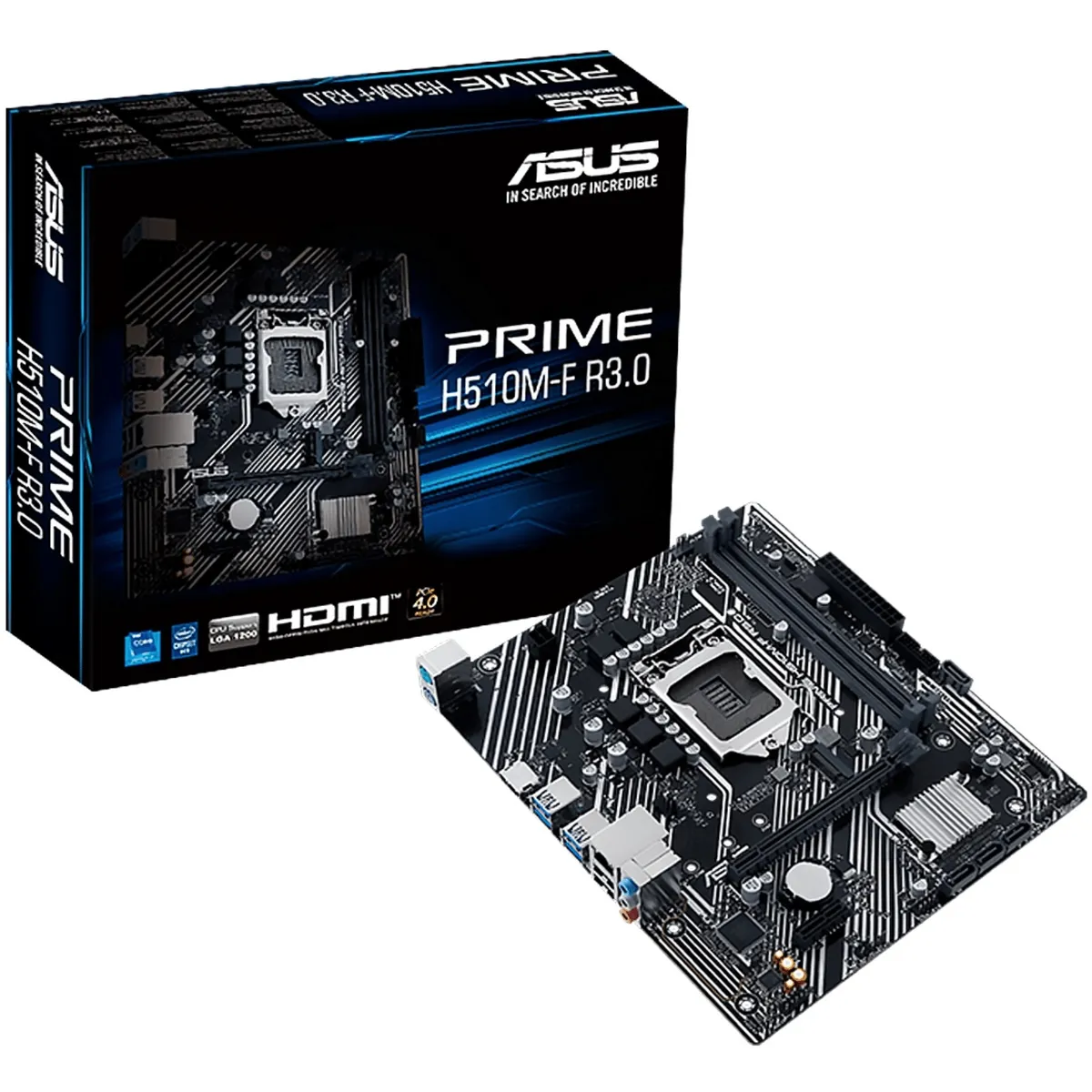 ASUS - PLACA ASUS PRIME H510M-F R3.0 M2 DDR4 10MA 11VA LGA 1200