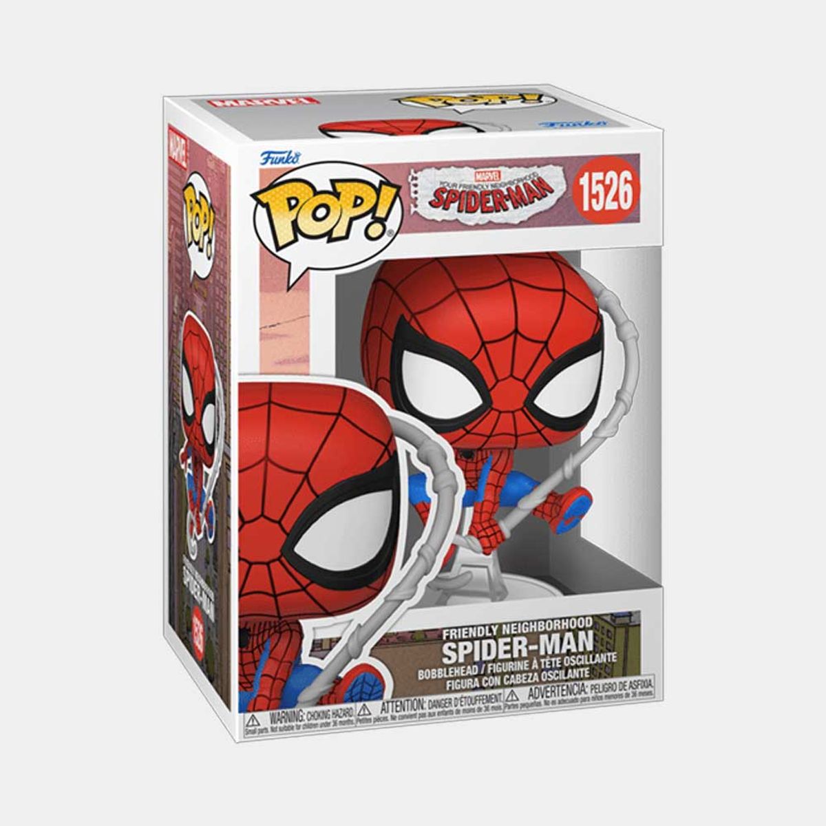 FUNKO - FUNKO POP MARVEL YOUR FRIENDLY NEIGHBORHOOD SPIDER-MAN - FRIENDLY NEIGHBORHOO SPIDER-MAN