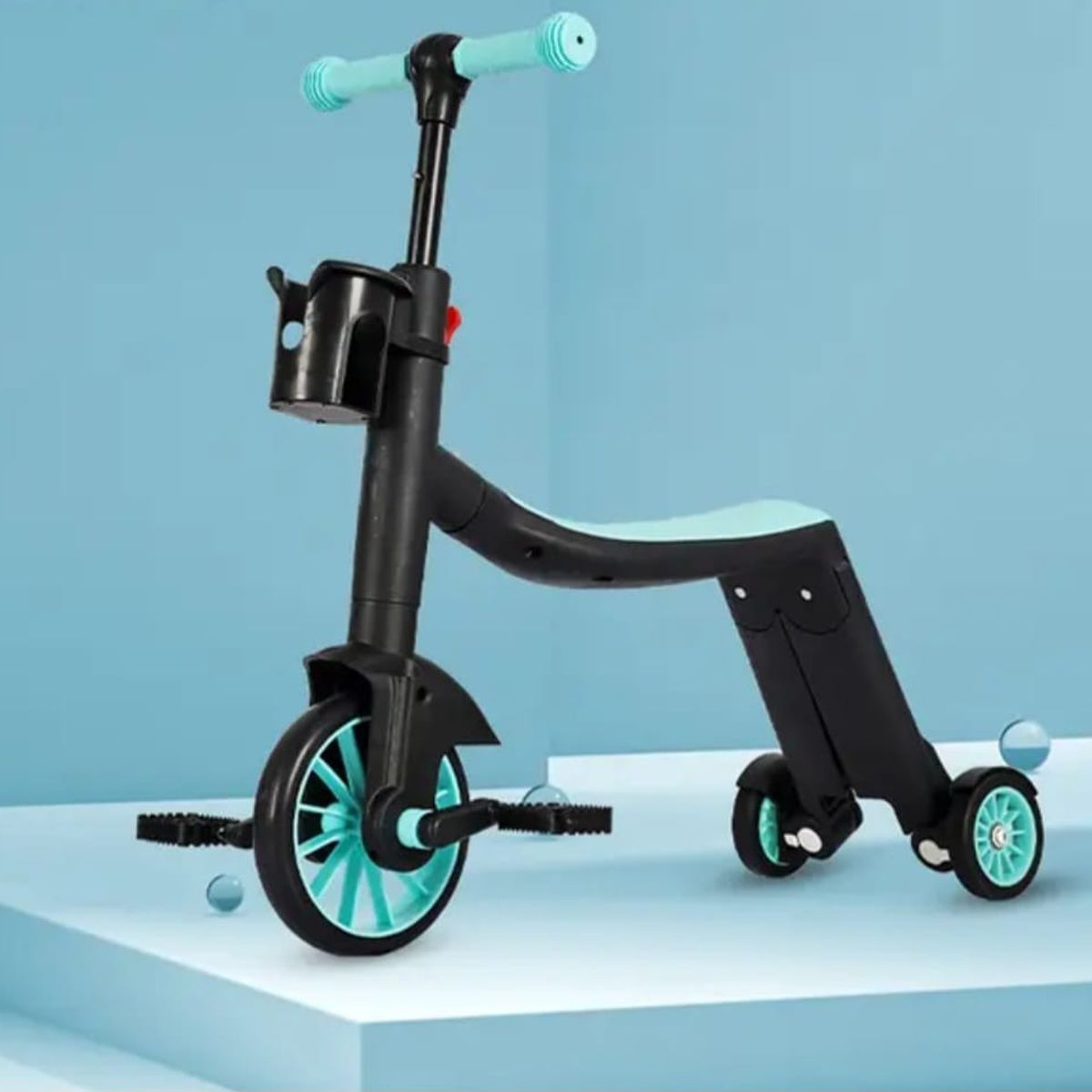 GENERICO - SCOOTER TRICICLO 3 EN 1 PARA NIÑOS Y NIÑAS