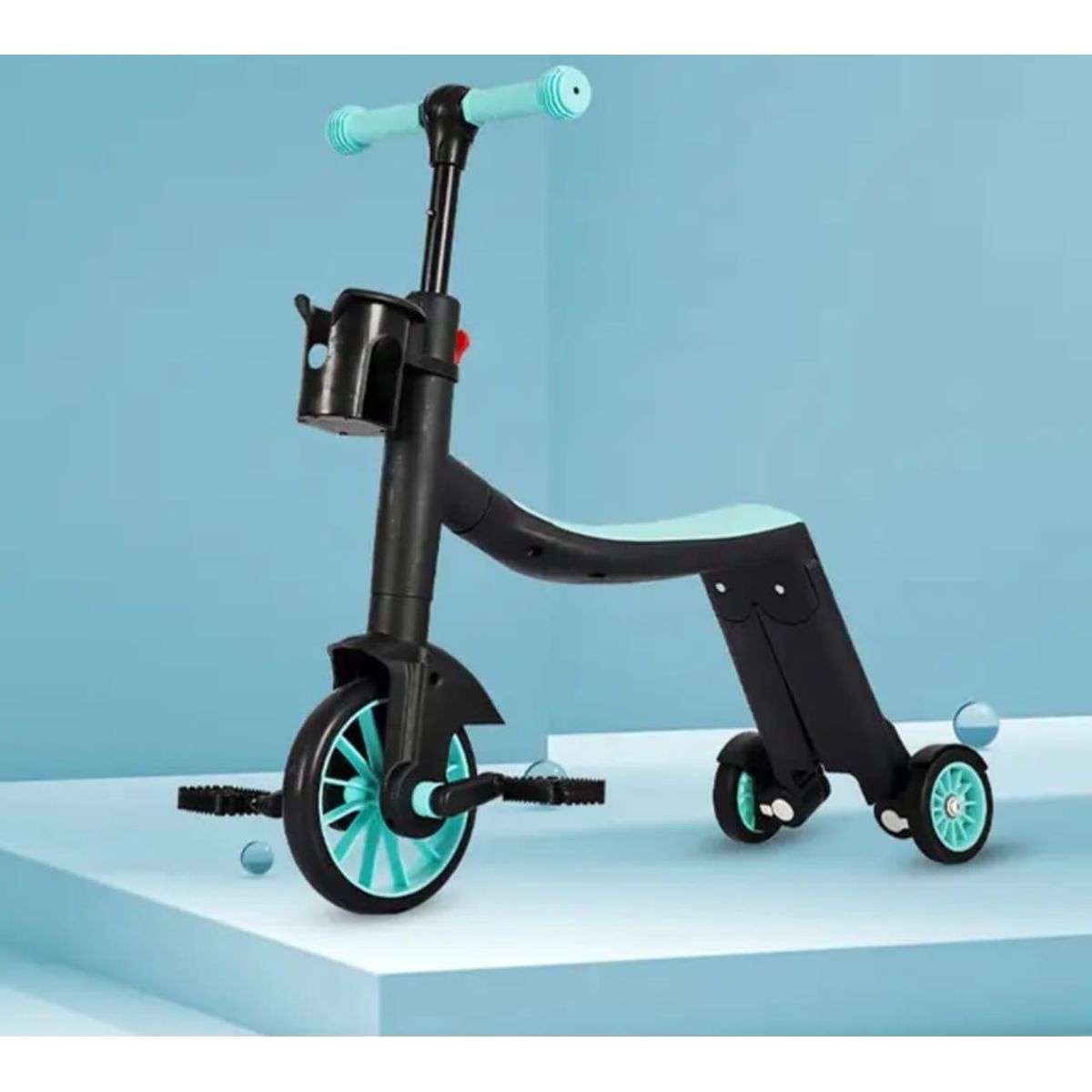 GENERICO - SCOOTER TRICICLO 3 EN 1 PARA NIÑOS Y NIÑAS