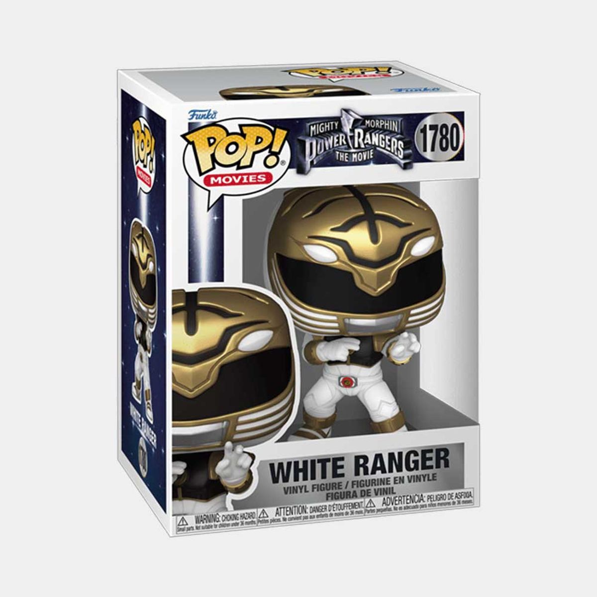 FUNKO - FUNKO POP MOVIES MIGHTY MORPHIN POWER RANGERS THE MOVIE - WHITE RANGER