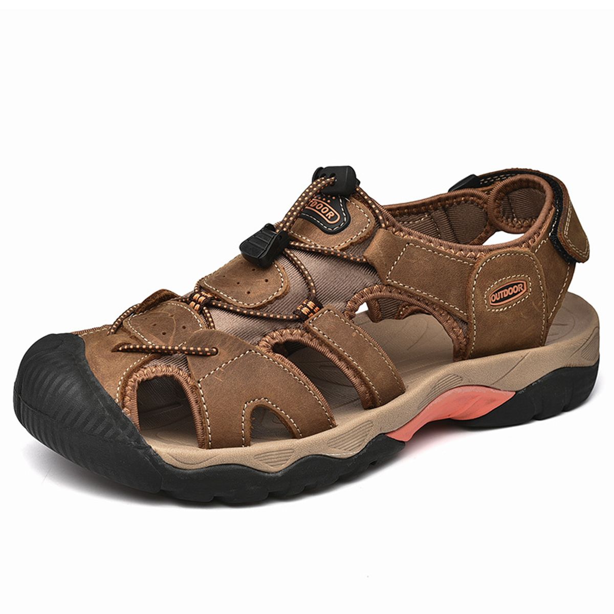 SHANDIAN - Sandalias Hombre Negro