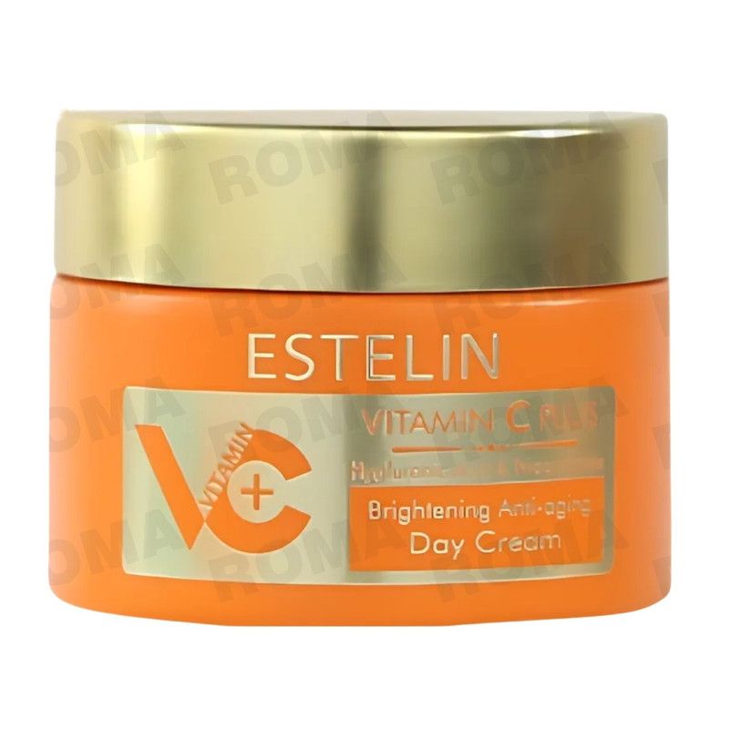 GENERICO - CREMA DE DÍA VITAMINA C CON ÁCIDO HIALURÓNICO 50G ESTELIN