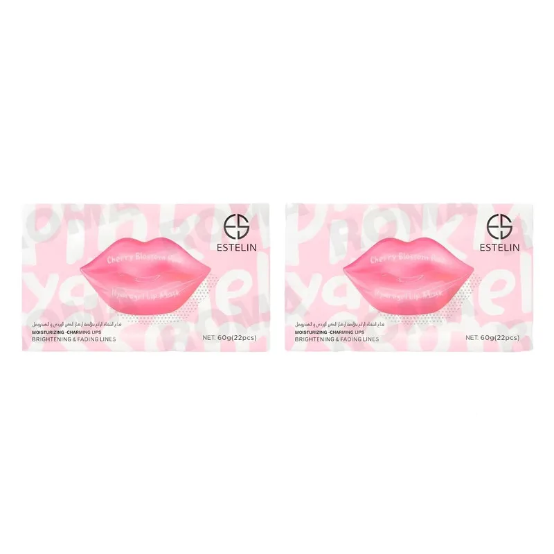 GENERICO - PACK 2 MASCARILLA EN HIDROGEL CHERRY BLOSSOM PINK 22PCS ESTELIN