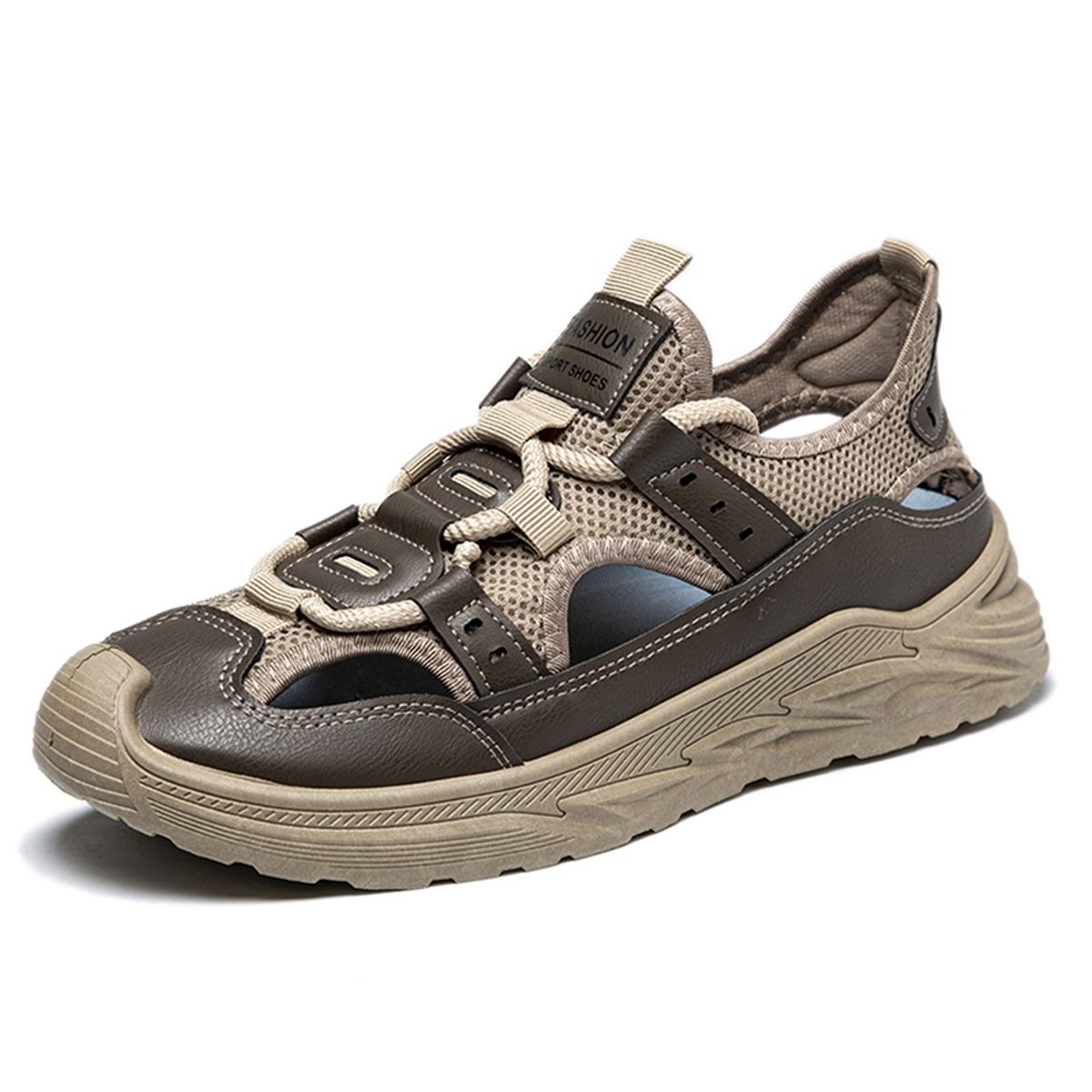 SHANDIAN - Sandalias Hombre Negro