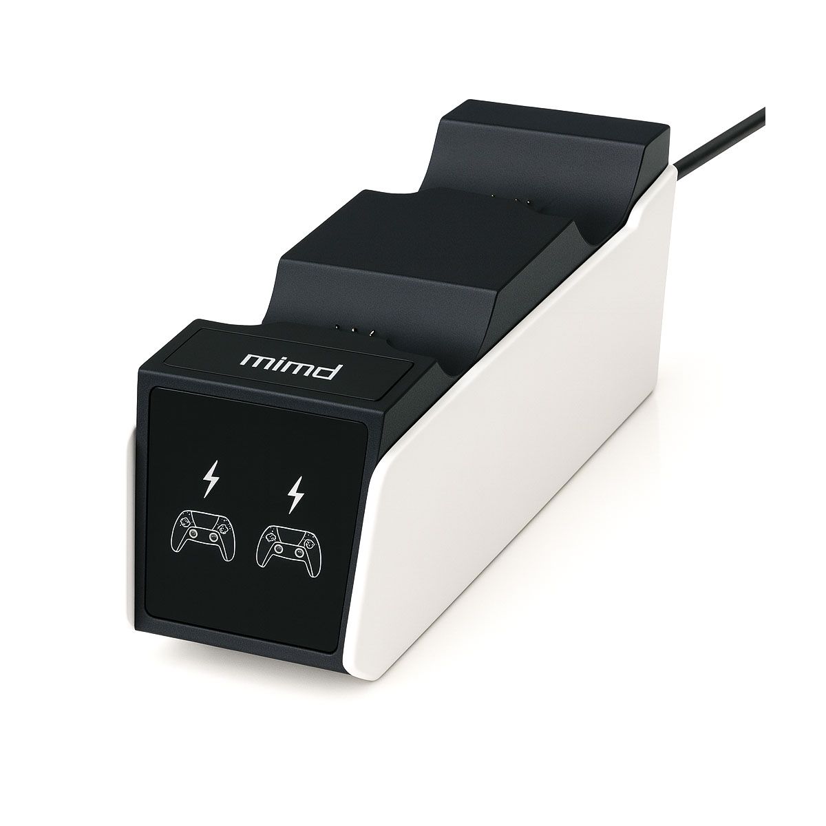 SEISA - Cargador Para Mandos PS5 Dual Carga Rapida Conexión Tipo C