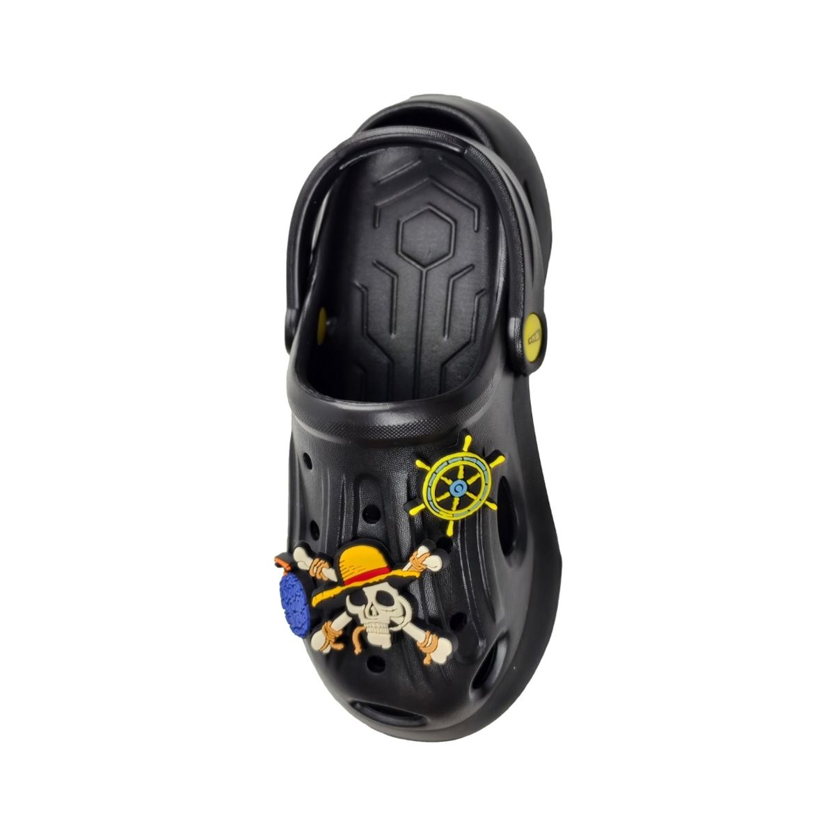 ONE PIECE - Sandalias Niño Clog Casual One Piece Luffy Negro