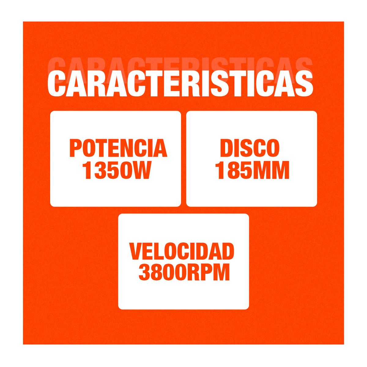 TOYAKI - Pulidora Eléctrica Angular 185mm 1350w Tk-813 - Toyaki