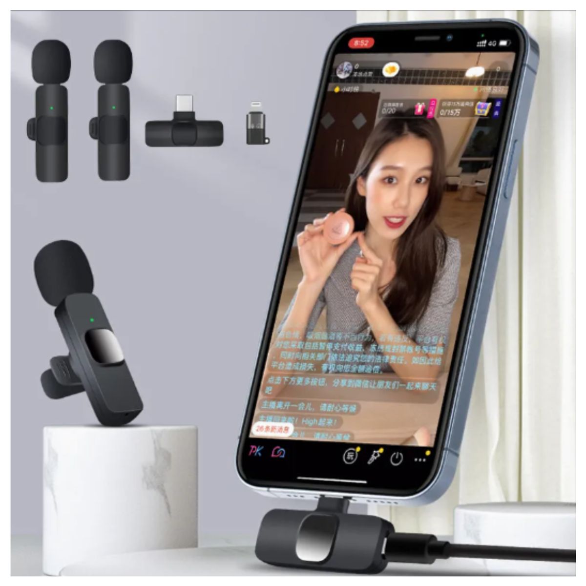 CUTE - MICRÓFONO INALÁMBRICO