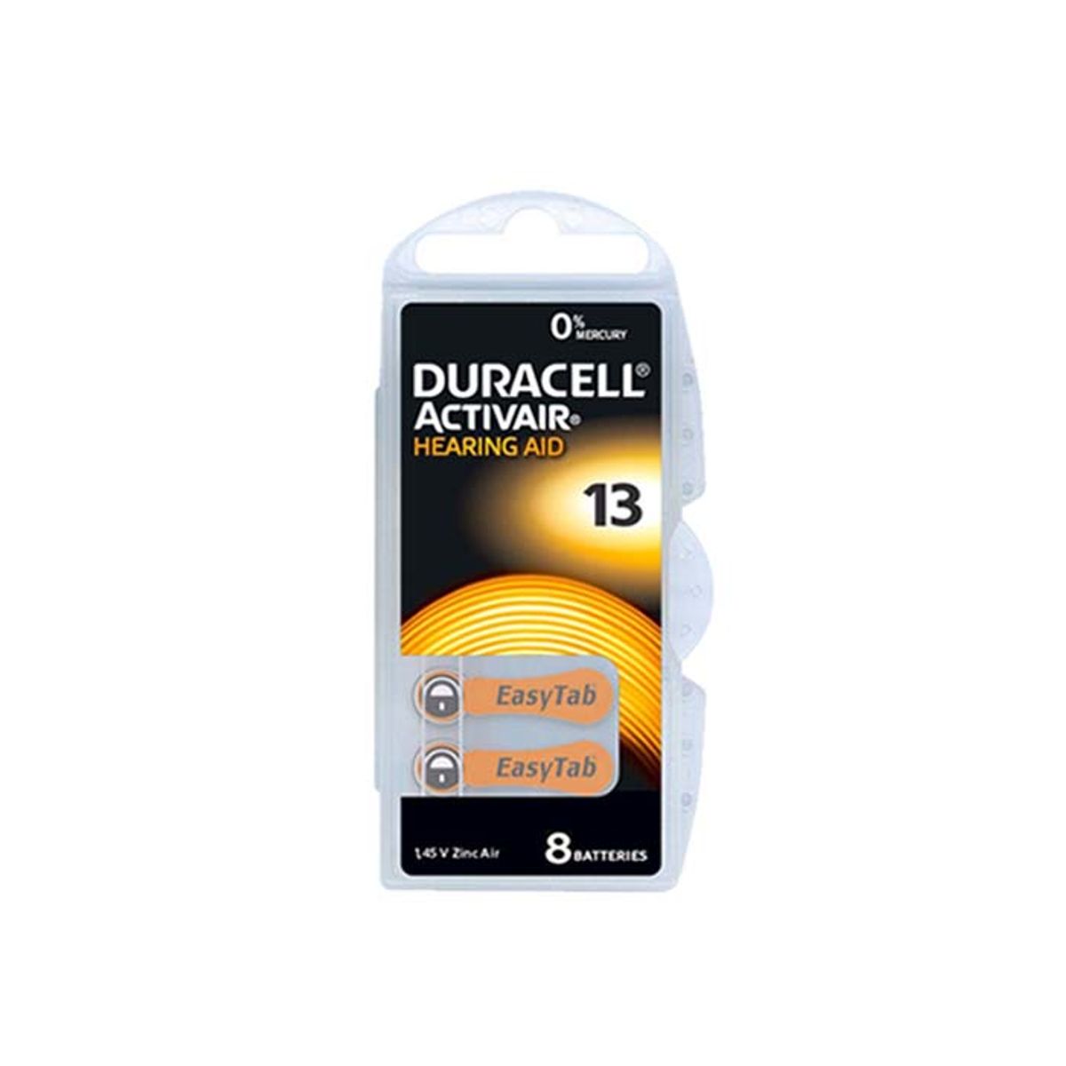 DURACELL - PILA DURACELL 13X8 CAJA 80 UNID