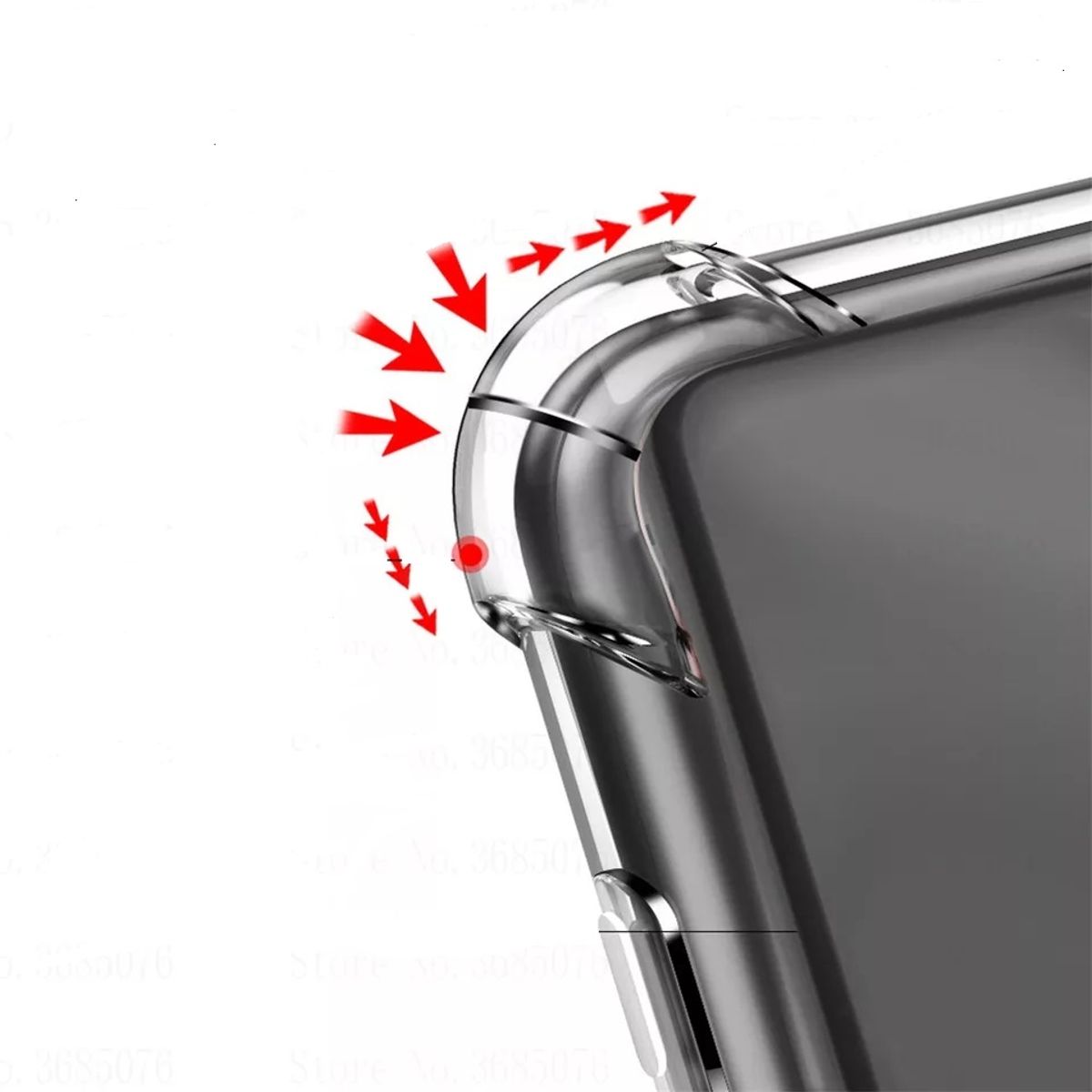 GENERICO - CASE FUNDA PARA HONOR MAGIC 8 PRO - ANTISHOCK TRANSPARENTE