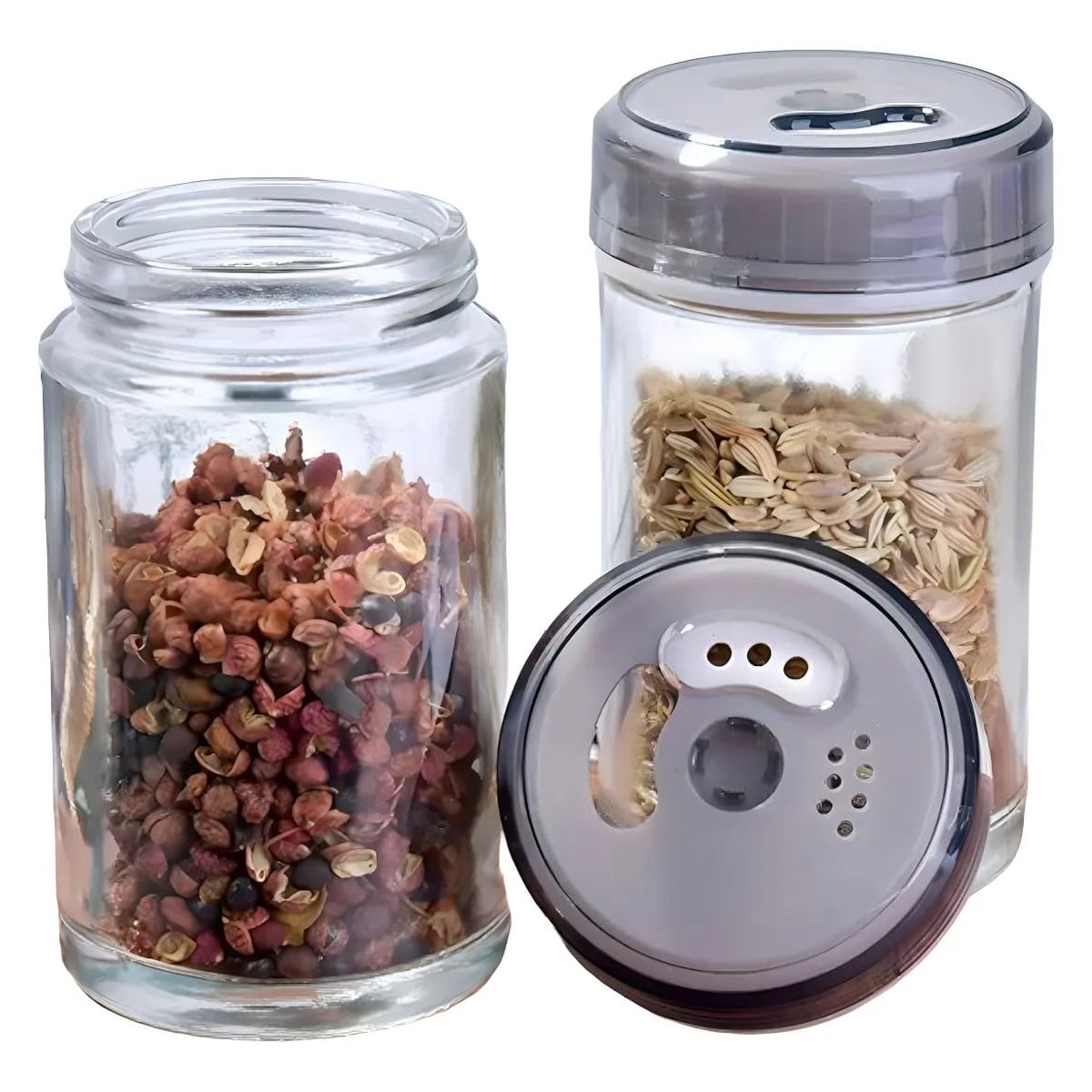 GENERICO - Organizador De Salero Y Pimentero, 6 Unidades, Especies Negro Agregar a favoritos