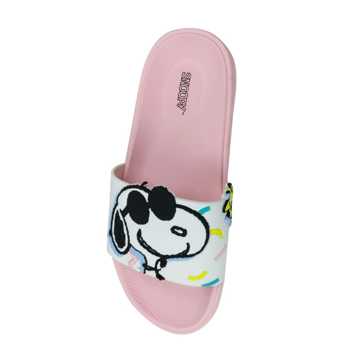 SNOOPY - Sandalias Mujer Playeras Snoopy Rosado
