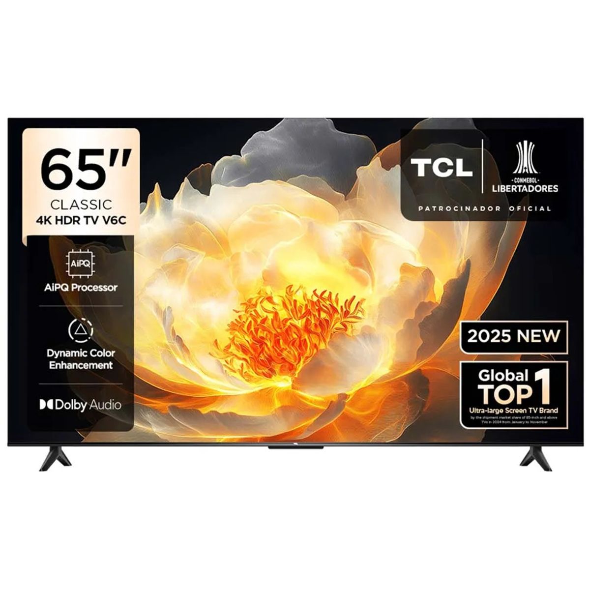 TCL - Televisor TCL LED 65 UHD 4K Smart TV 65V6C