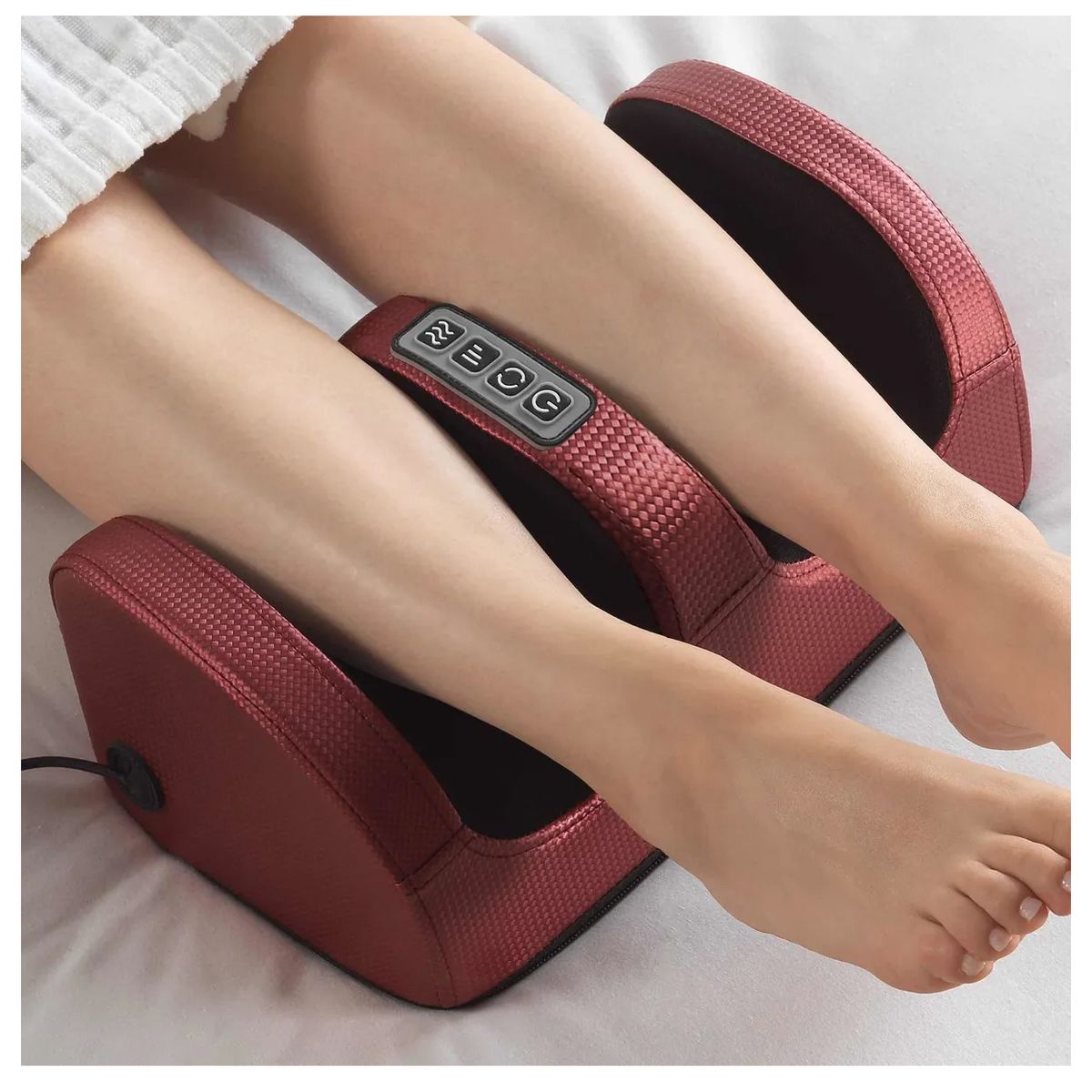 GENERICO - Masajeador De Pies Eléctrico  Foot Massager Piernas Brazos rojo