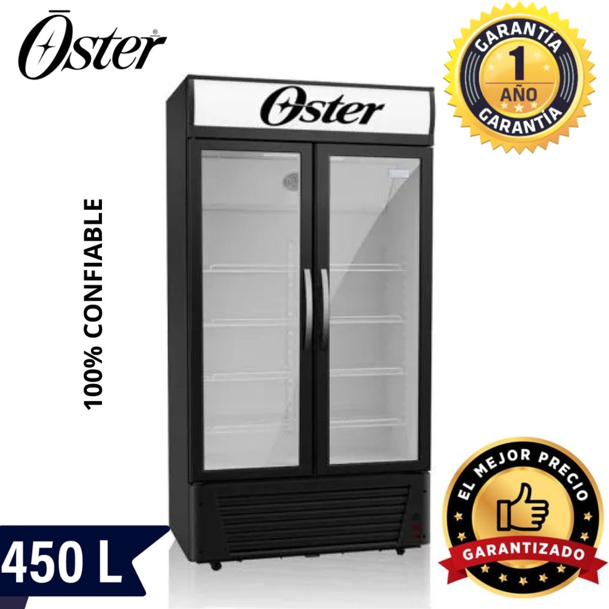 FOSTER GRANT - Vitrina Exhibidora Oster 450L OS-PVSC450