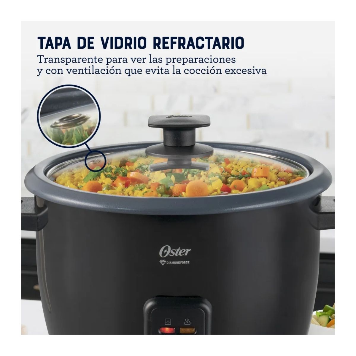OSTER - TRICombo OSTER LICUADORA 1.5 L + HERVIDOR + OLLA  ARROCERA