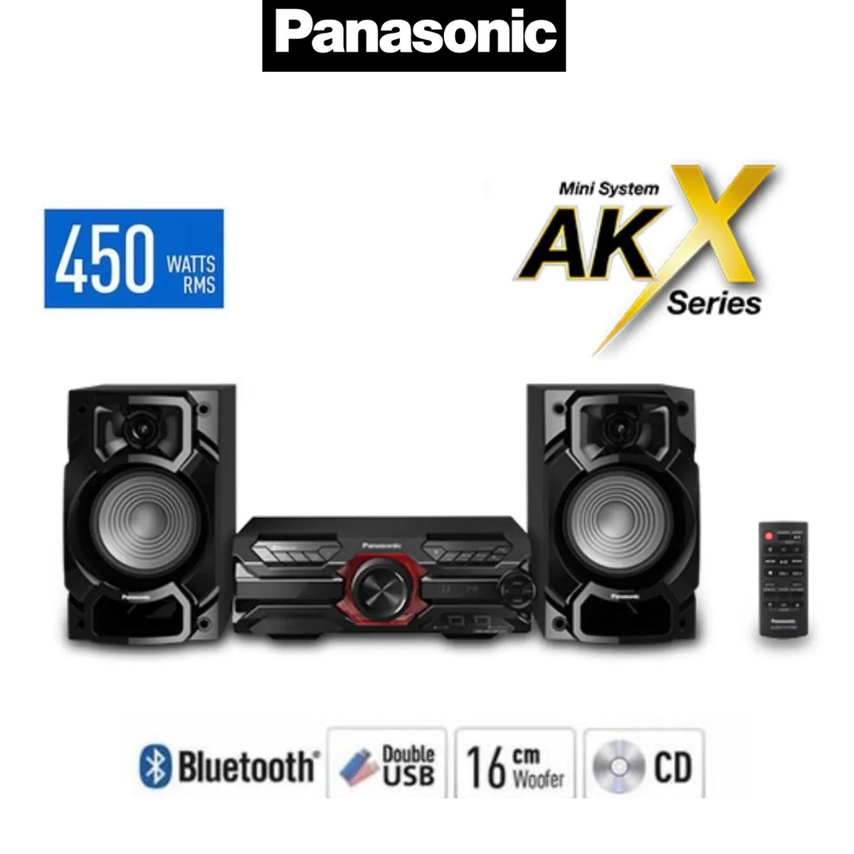 PANASONIC - MINICOMPONENTE PANASONIC SC-AKX320 450W