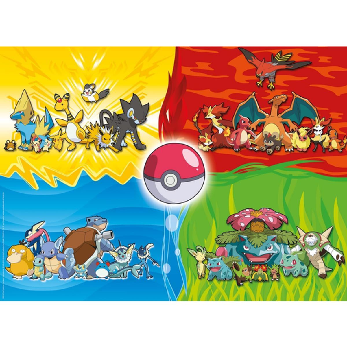 RAVENSBURGER - Rompecabezas 150 piezas modelo Pokémon