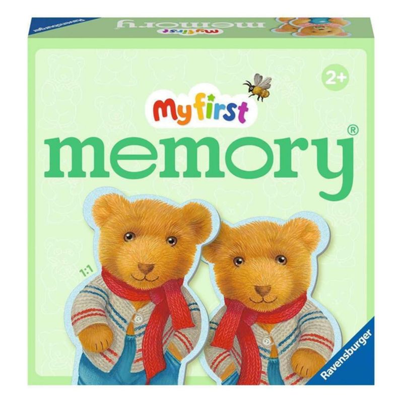RAVENSBURGER - Juego memoria oso teddy 24 piezas