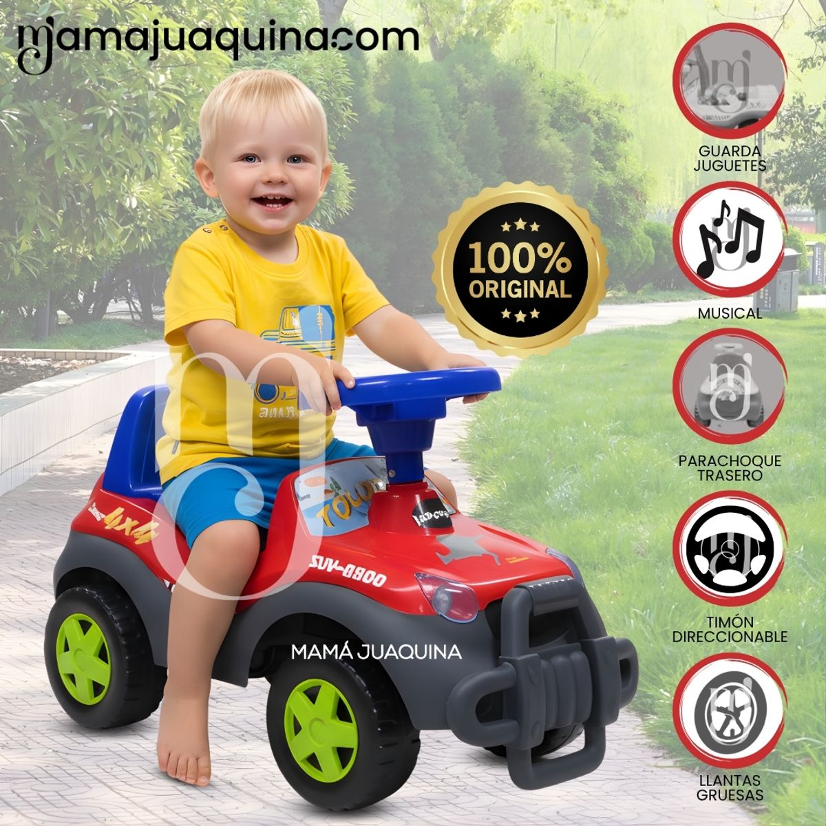 BABY - Correpasillo Buggy para Niños «KANGRY» Edición Limitada Red