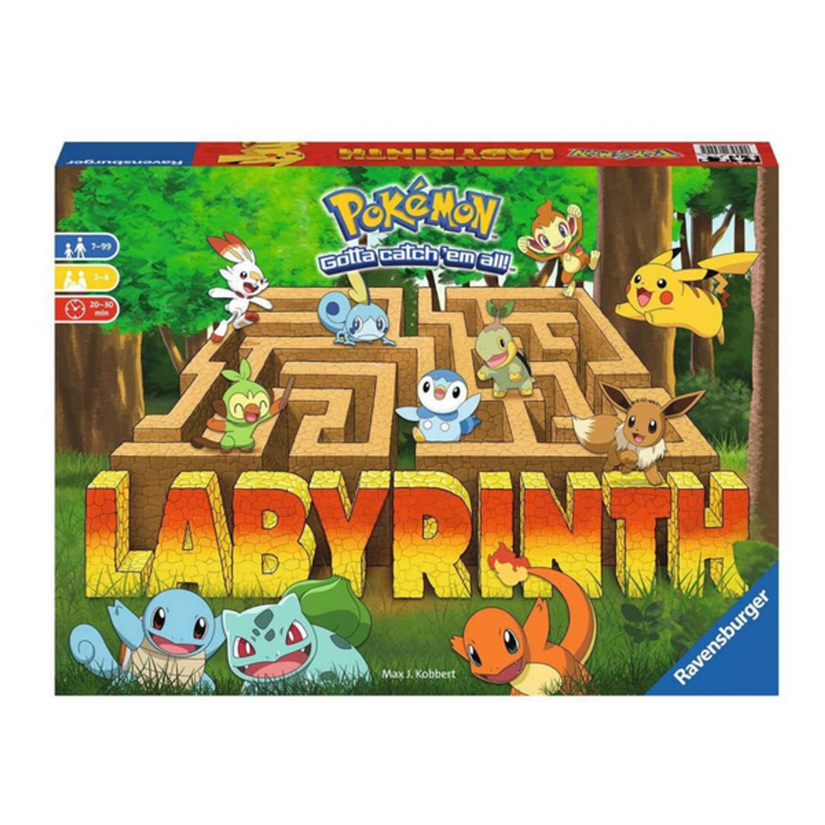 RAVENSBURGER - Juego de mesa Laberinto Pokémon