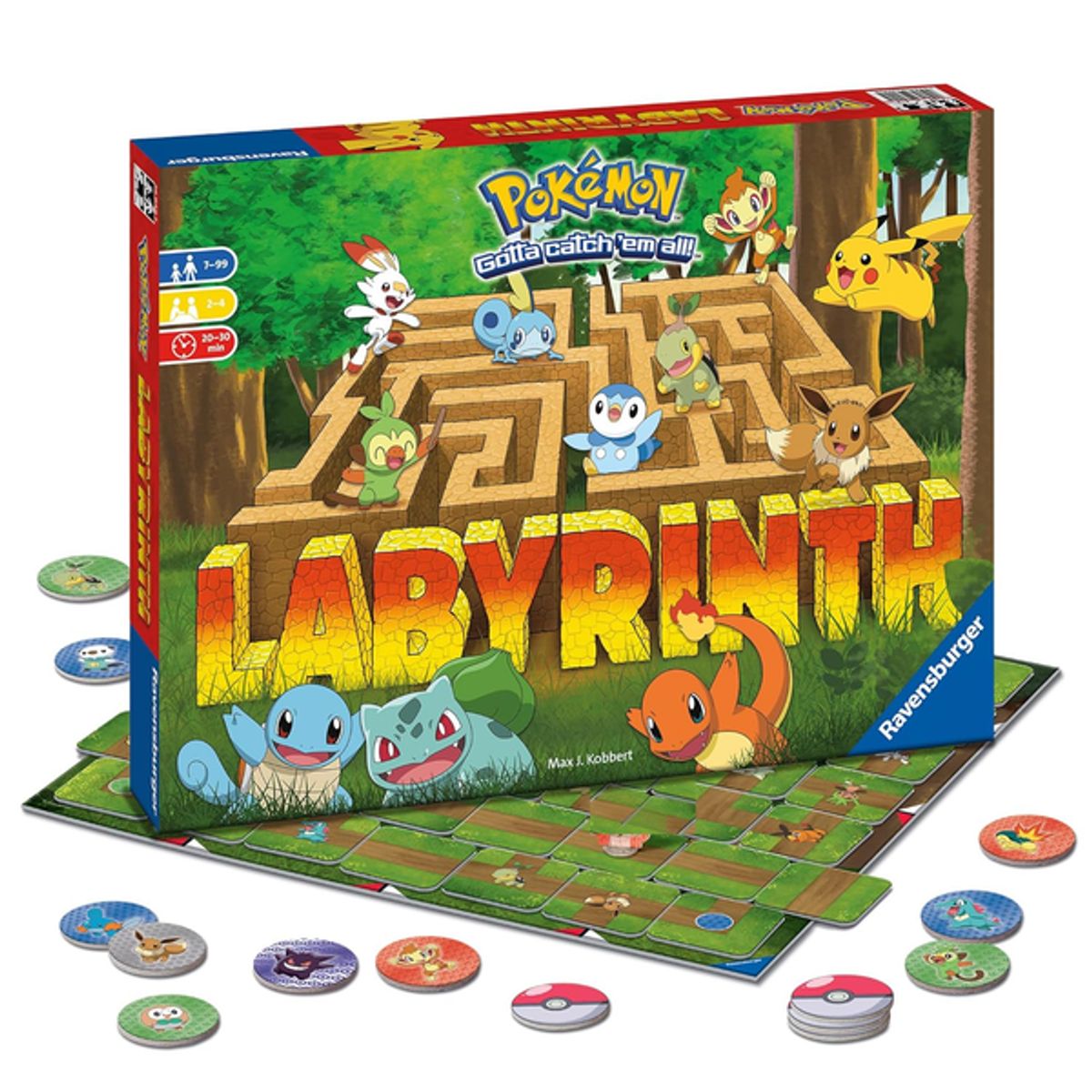 RAVENSBURGER - Juego de mesa Laberinto Pokémon