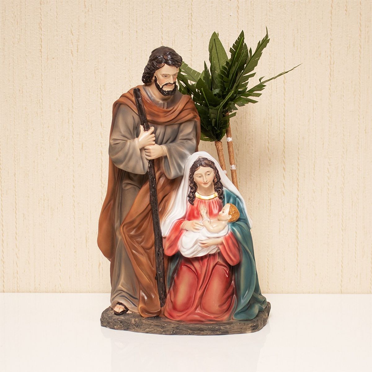 PANORAMA HOGAR - Figura Sagrada Familia 30CM Poliresina