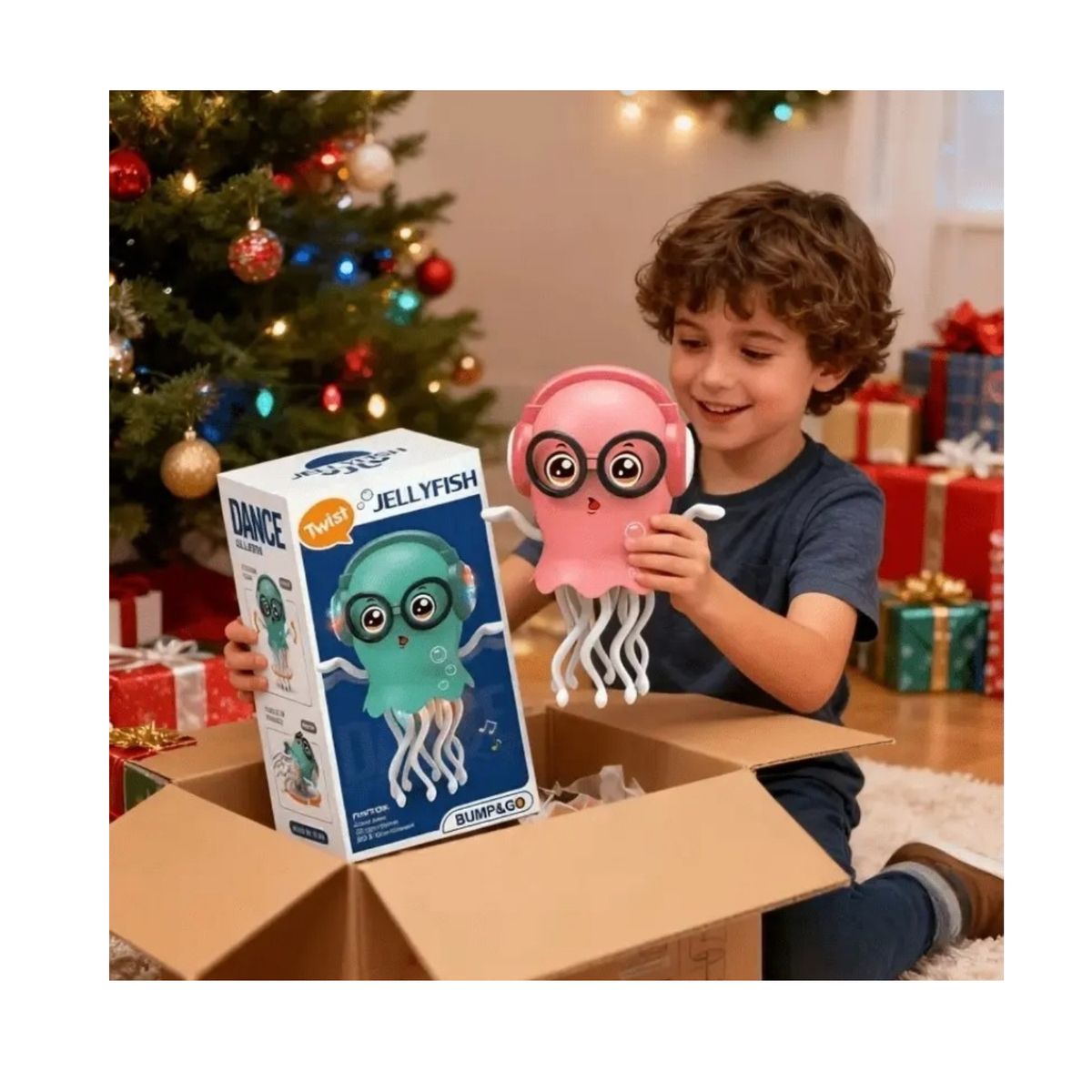 IMPORTADO MC - Juguete Pulpo Bailarín con luces