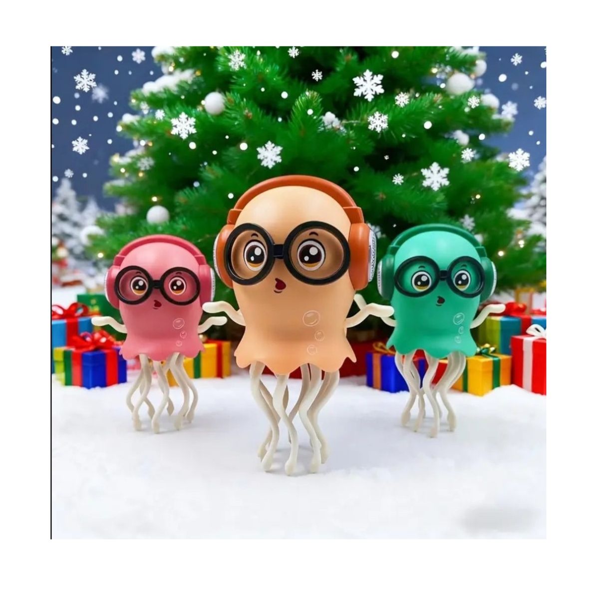 IMPORTADO MC - Juguete Pulpo Bailarín con luces × 3 unidades