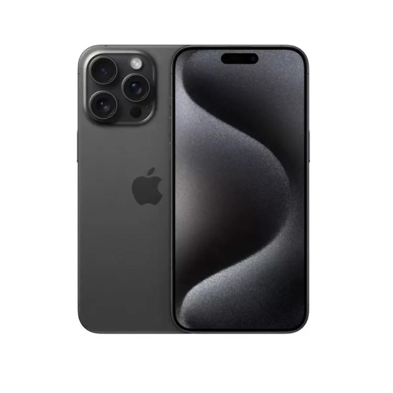 APPLE - IPHONE 15 PRO MAX 256GB  NEGRO TITANIO (E-SIM ) OPEN BOX + DADO 20W