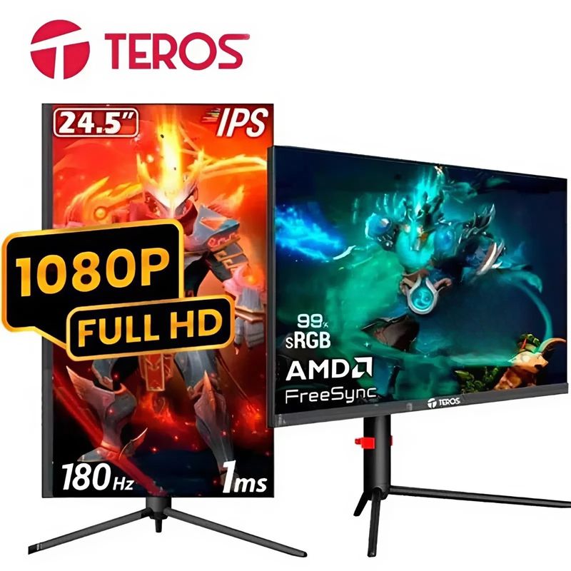 Monitor 180hz 1MS Teros 245 FULL HD DISPLAYPORT HDMI TEROS | falabella.com