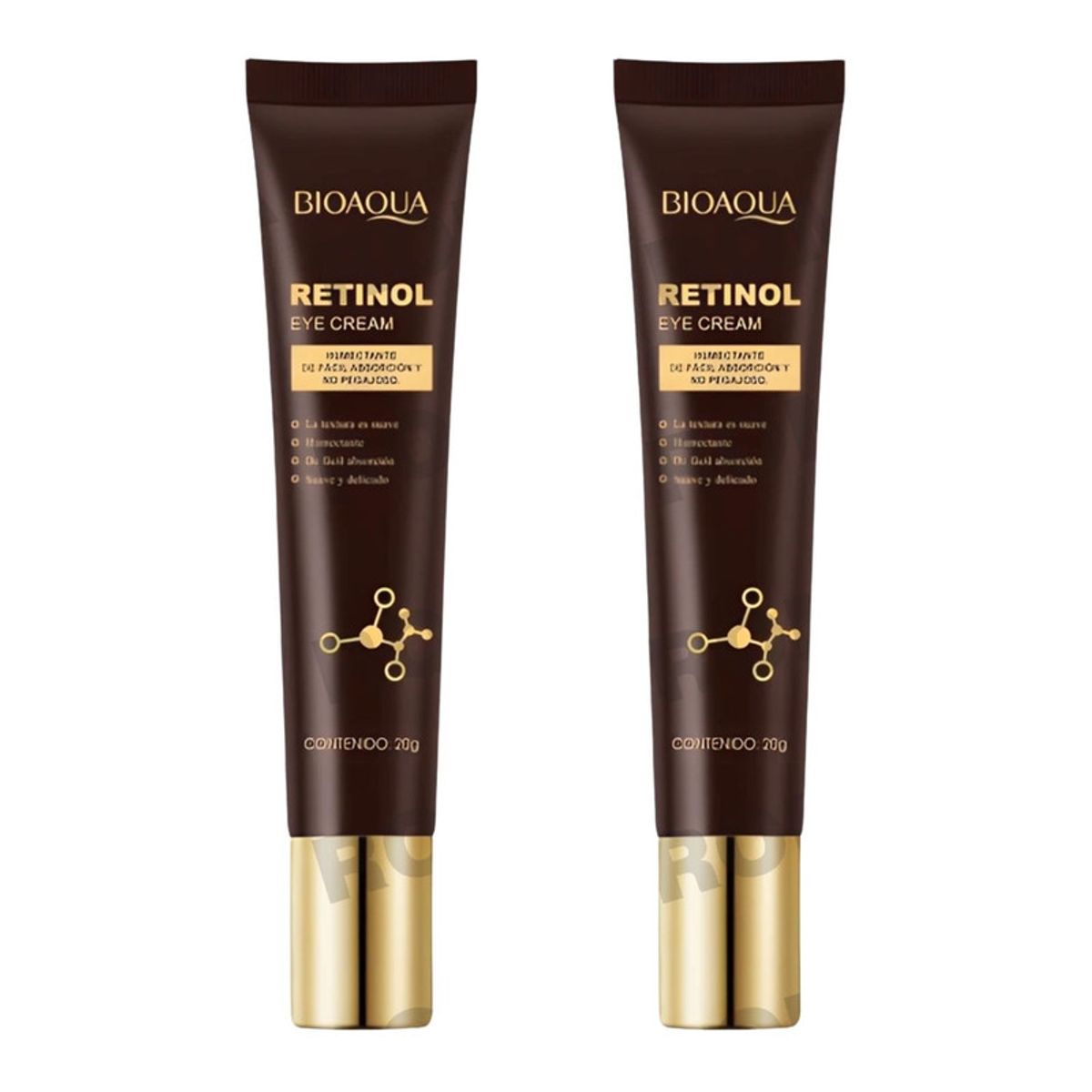 BIOAQUA - PACK 2 CONTORNO DE OJOS RETINOL 20G BIOAQUA