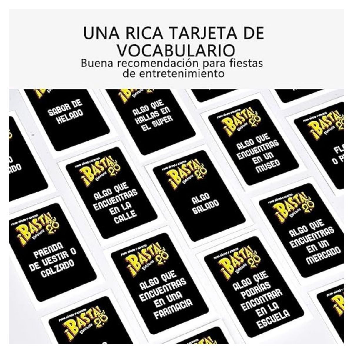 GENERICO - Tablero de Mesa Electrónico Letter 2.0 Basta Juego de Palabras y Agilidad Mental